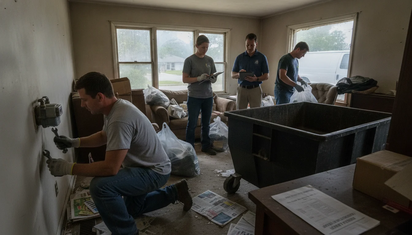 Foreclosure cleanout service: fast, reliable property cleanup