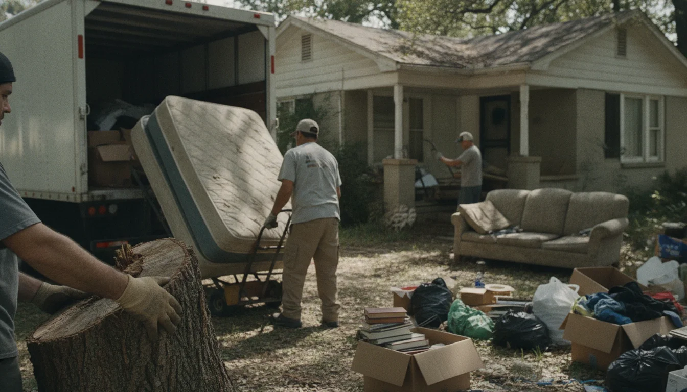 What an Estate Cleanout Service Includes in Redding